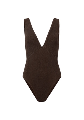 Sorbet Island Ariel V-neck swimsuit - Brown