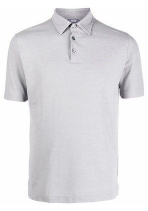 Zanone short-sleeved polo shirt - Grey