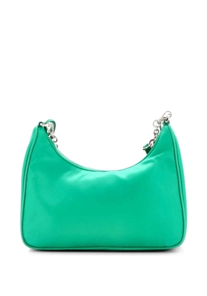 Prada Pre-Owned Re-Edition 2005 Shoulder Bag Tessuto Small crossbody bag - Green