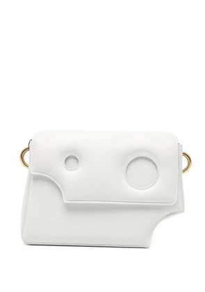 Off-White Pre-Owned Burrow 24 leather shoulder bag