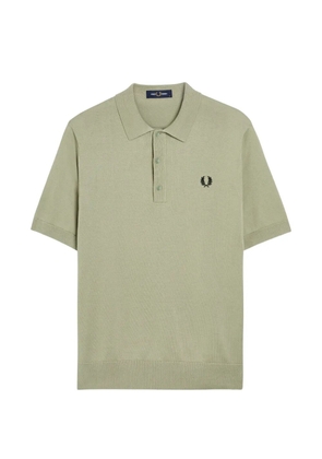 Fred Perry logo-detail polo shirt - Green
