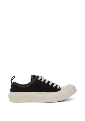 Ann Demeulemeester Halli suede platform sneakers - Black