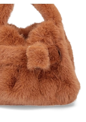 Boyy Square Scrunchy Soft bucket bag - Brown