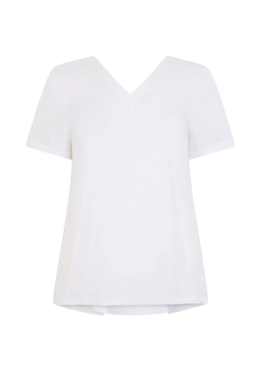 Herno V-neck T-shirt - White