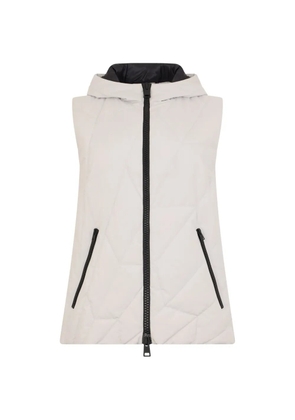 Herno zip-up quilted vest - Grey