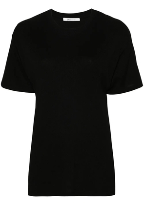 Gauchère fine-ribbed T-shirt - Black