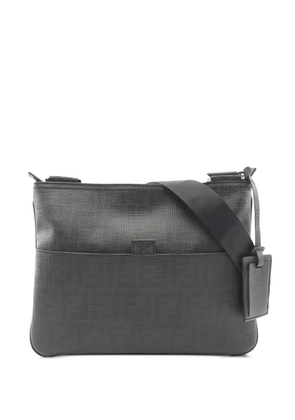 Fendi Pre-Owned 2010s Zucca shoulder bag - Black