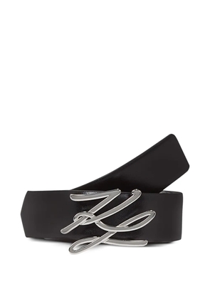 Karl Lagerfeld K/Autograph reversible belt - Black