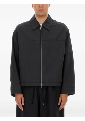 Studio Nicholson Fola zip cotton jacket - Grey