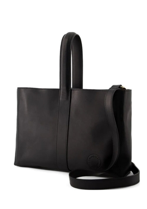 Inès De La Fressange Léonore leather tote bag - Black