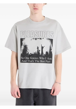 Pleasures Incognito short-sleeve T-shirt - Grey