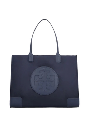 Tory Burch logo tote bag - Blue