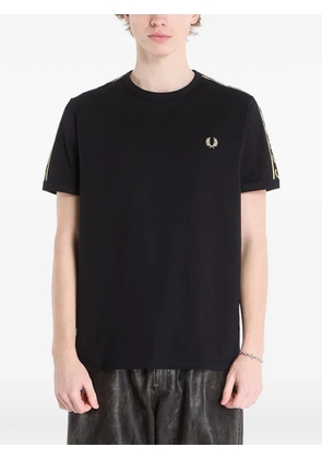 Fred Perry Ringer contrast-tape T-shirt - Black