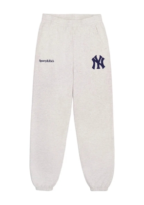 Sporty & Rich logo-embroidered track pants - Grey