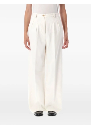 A.P.C. Tressie pleated trousers - Neutrals