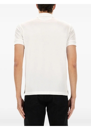 TOM FORD lyocell cotton polo shirt - Neutrals