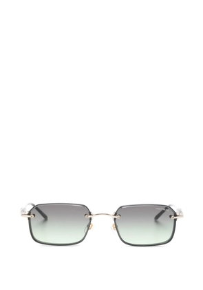 Montblanc square-frame sunglasses - Black