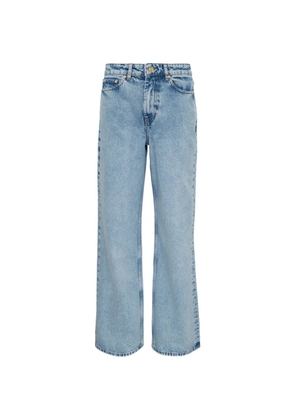 GANNI rigid izey jeans - Blue