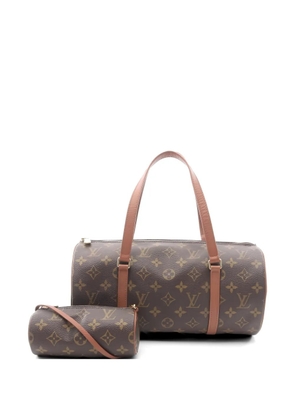 Louis Vuitton Pre-Owned 1997 Papillon monogram barrel handbag - Brown