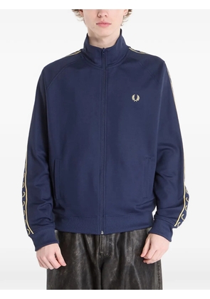Fred Perry contrast tape track jacket - Blue