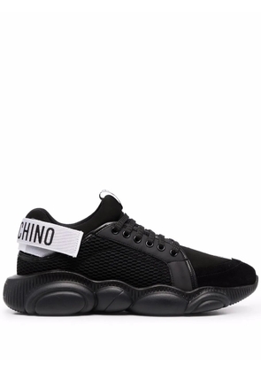Moschino mesh-panelled chunky sneakers - Black