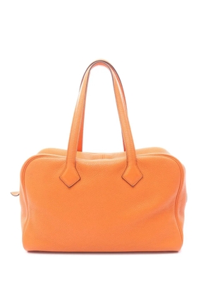 Hermès Pre-Owned 2010 Clemence Victoria II 35 shoulder bag - Orange