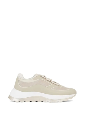 Calvin Klein 2 PIECE SOLE RUNNER LACE-UP SNEAKERS - Neutrals