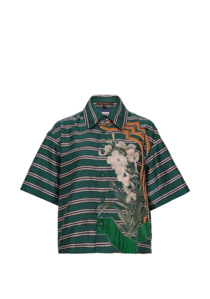 Biyan striped shirt - Green