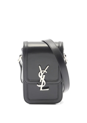 Saint Laurent Pre-Owned 2010s mini leather crossbody bag - Black