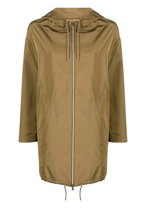 Herno drawstring-design raincoat - Brown