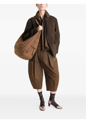 LEMAIRE large soft Game shoulder bag - Brown