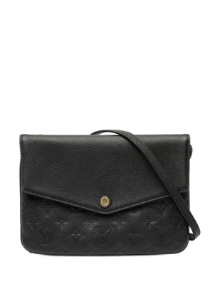 Louis Vuitton Pre-Owned 2015 Monogram Empreinte Twice crossbody bag - Black