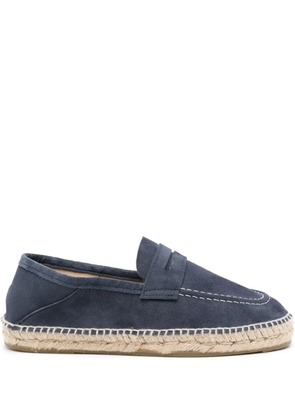 Manebi Hamptons suede espadrilles - Blue