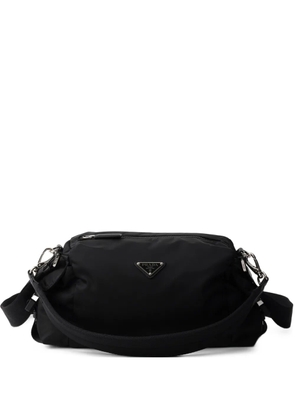 Prada Explore Re-Nylon and leather bag - Black