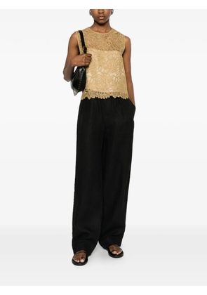 Vince lace cropped top - Neutrals