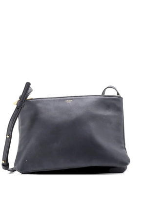 Celine Pre-Owned Trio Leather Large crossbody bag - Grey