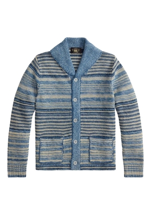 Ralph Lauren RRL striped button cardigan - Blue