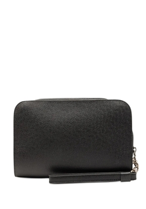 Louis Vuitton Pre-Owned 2000 Taiga Pochette Baikal clutch bag - Black