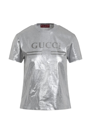 Gucci logo T-shirt - Silver