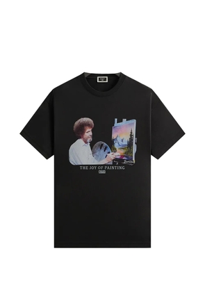 KITH x Bob Ross Joy of Painting portrait T-shirt - Black