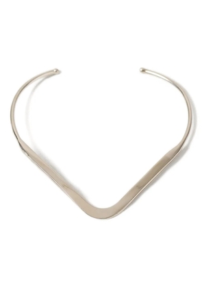 Lenny Niemeyer curved choker necklace - Silver