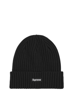 Supreme overdyed beanie - Black