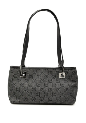 Gucci Pre-Owned 2000-2015 GG Denim shoulder bag - Grey