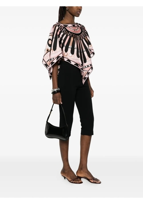 PUCCI printed twill blouse - Pink