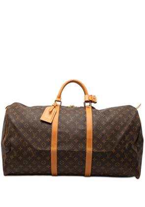 Louis Vuitton Pre-Owned 1995 Monogram Keepall 60 travel bag - Brown