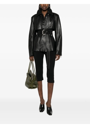 Sportmax belted jacket - Black
