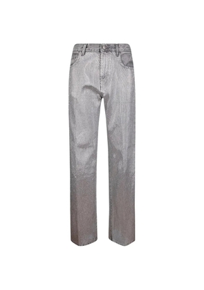 Haikure textured jeans - Silver