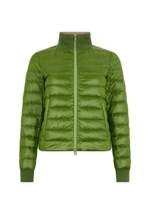 Herno zip-up puffer jacket - Green
