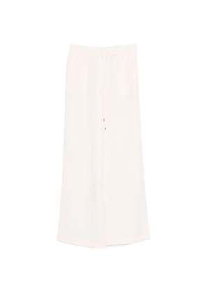 BOSS drawstring-waist palazzo pants - Pink
