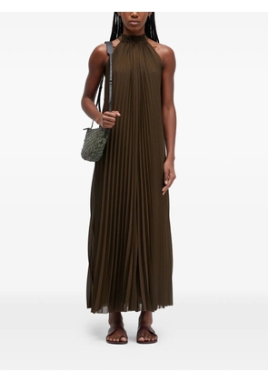 Osklen pleated jumpsuit - Green